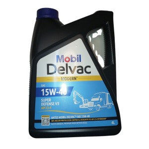 Mobil Delvac 15W30 Super Defense V3 4 Litros