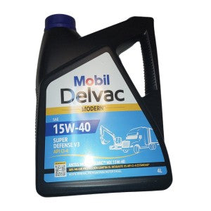 Mobil Delvac 15W30 Super Defense V3 4 Litros