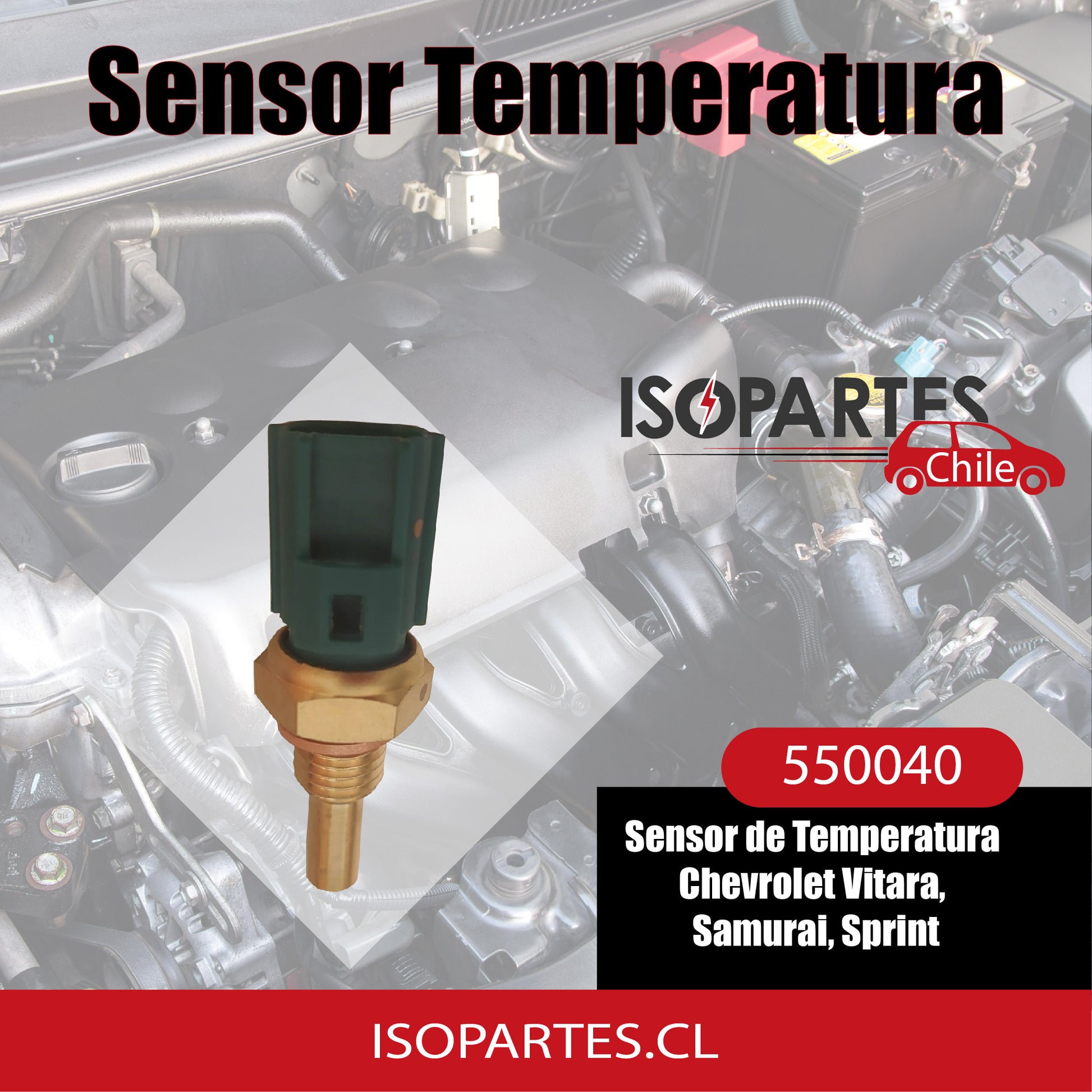 BULB Temperature Sensor Chevrolet, Toyota, Mazda, Ford