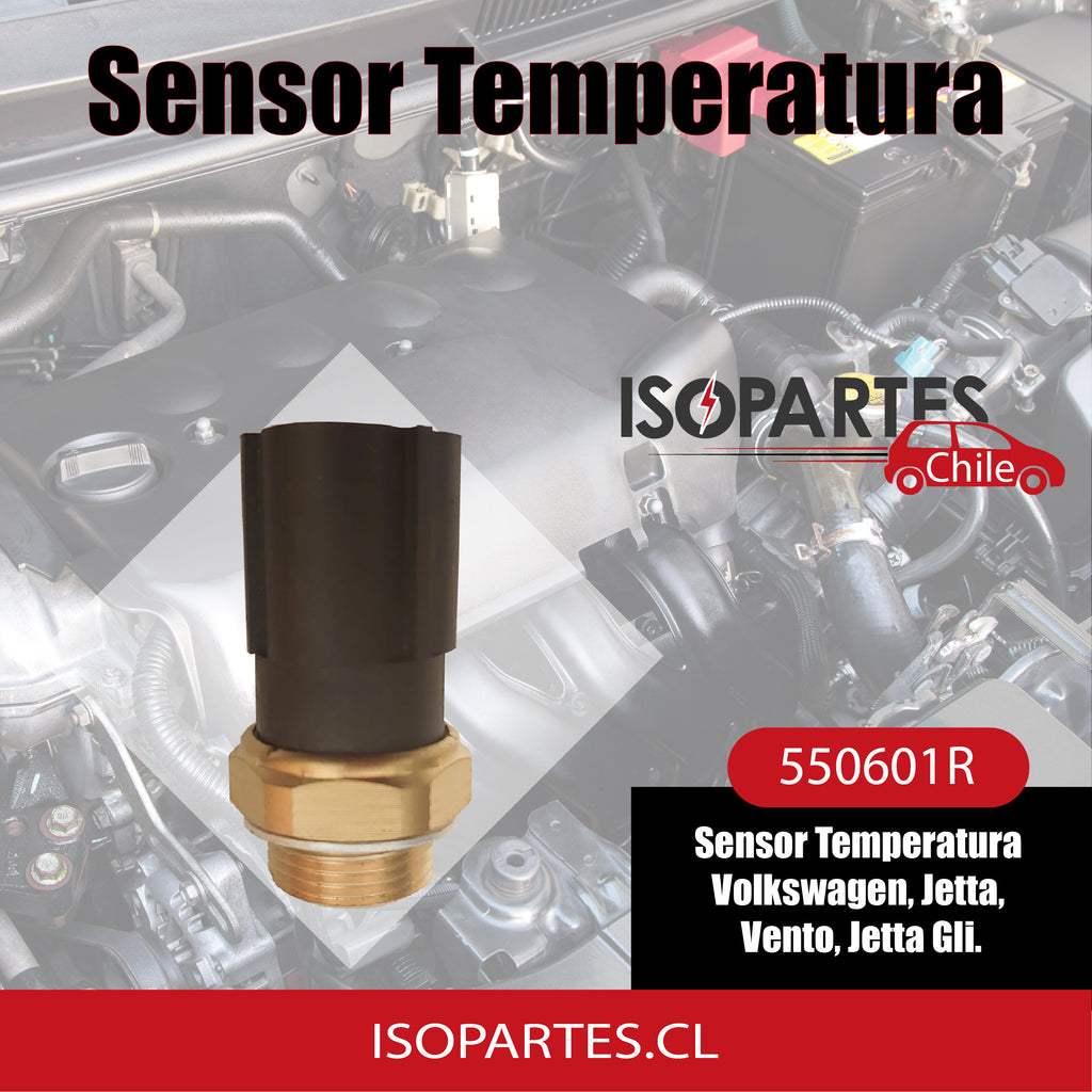 Temperature Sensor Bulb Volkswagen, Jetta, Vento, German, Ridex