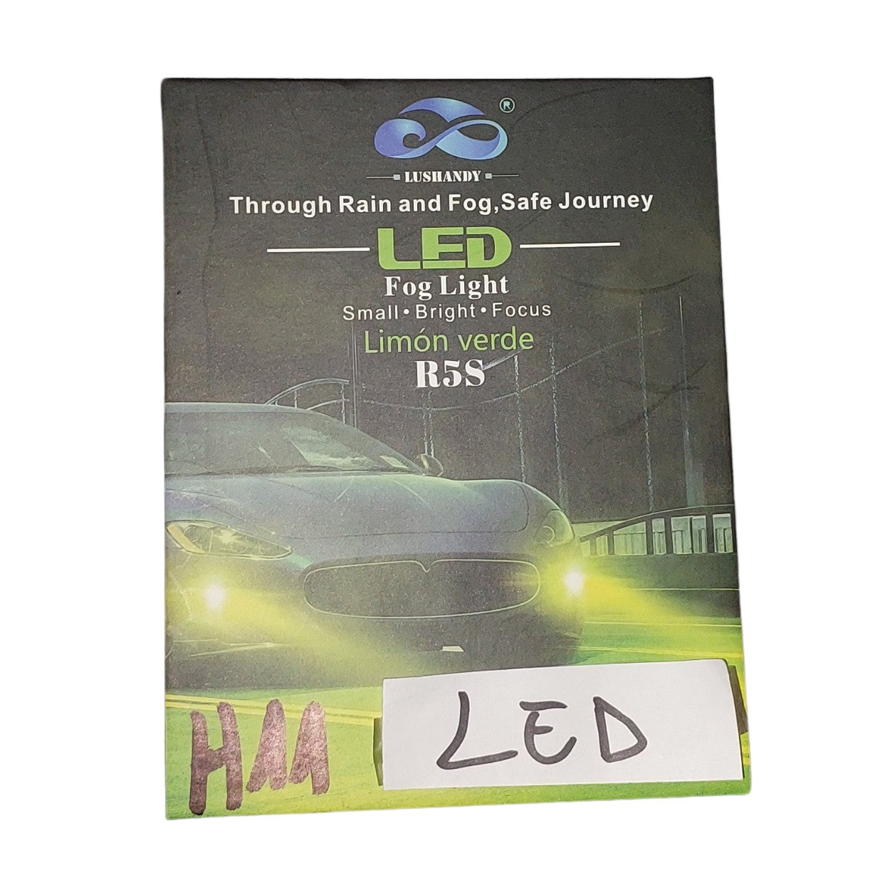 2 Ampolletas A11 Verde Lushandy R5S