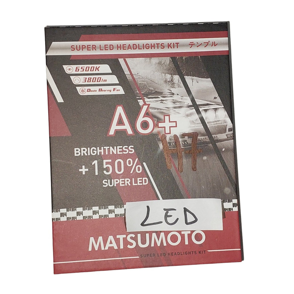 2 Ampolletas A6+ H7 Matsumoto +150% Super Led