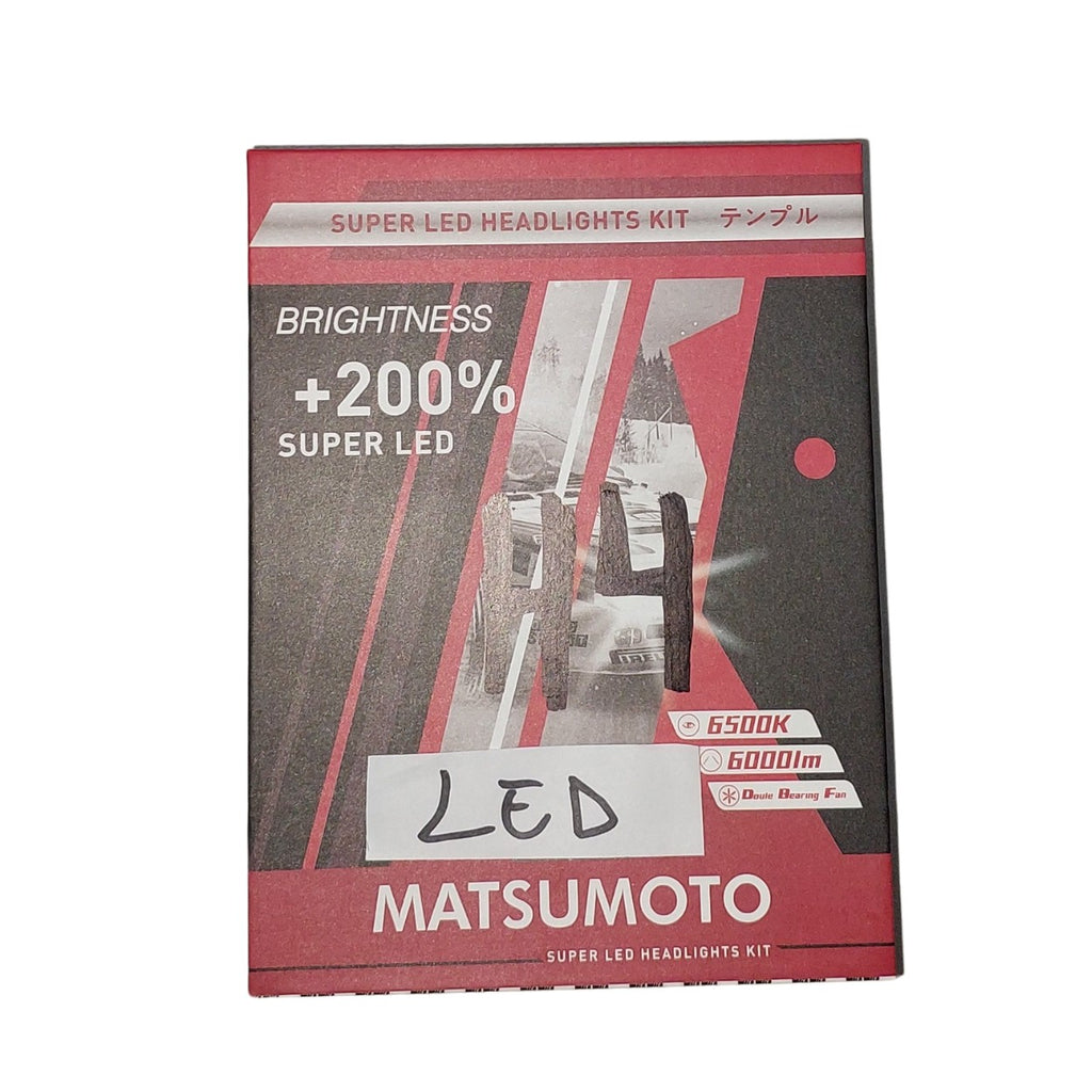 2 Ampolletas H4 Matsumoto +200% Super Led