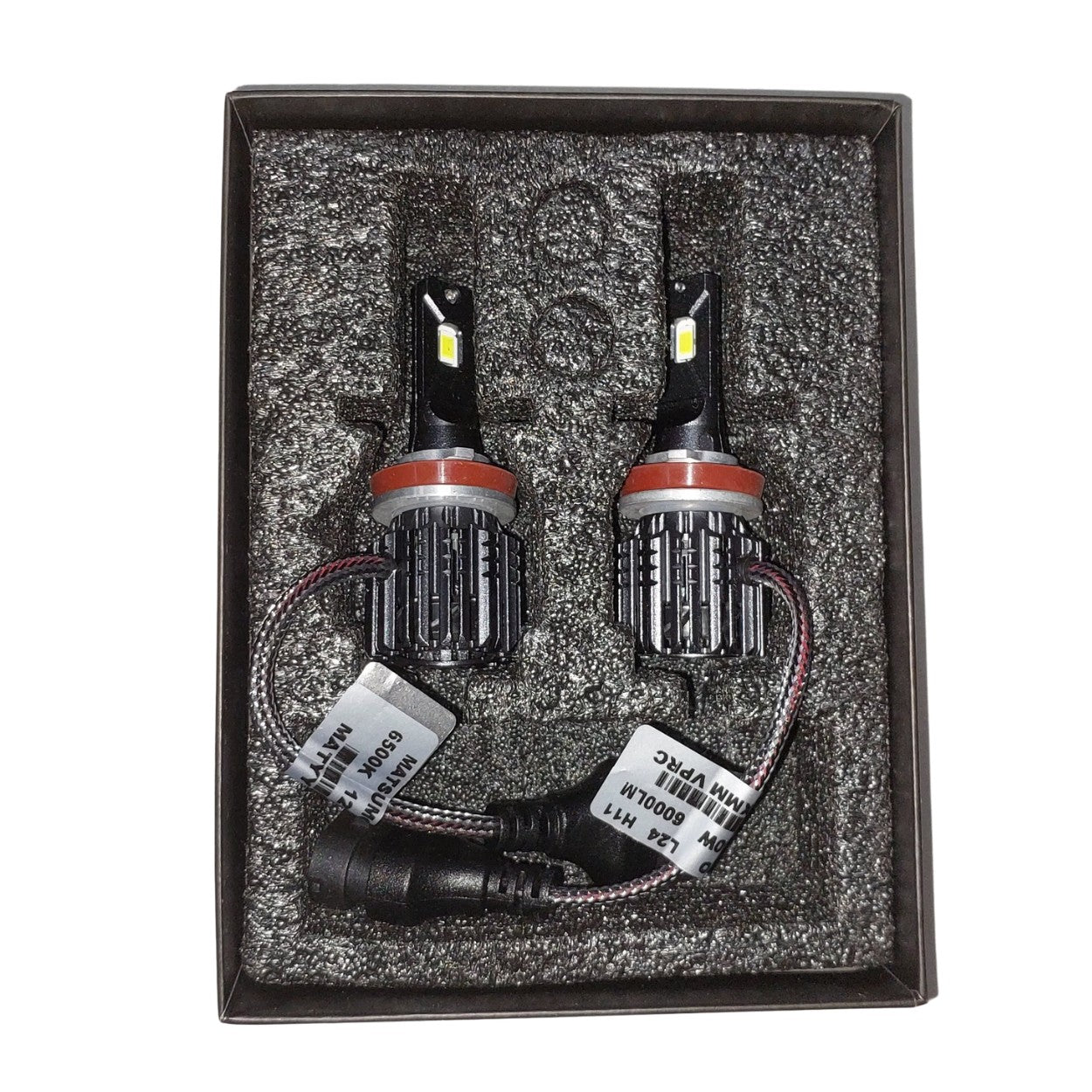 2 Ampolletas H8 y H11 Matsumoto +200% Super Led