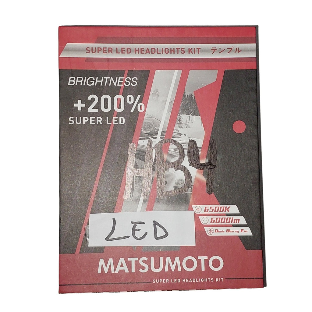2 Ampolletas HB4 Matsumoto +200% Super Led