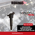 Bobina De Encendido Elantra, Lx35, Sonata, Tucson, Soul, Sportage, Cerato, Kia, Hyundai - Isopartes