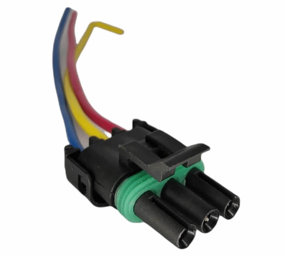 Chevrolet Corsa, Cielo, Lanos, Matiz Map Sensor Male Plug Connector