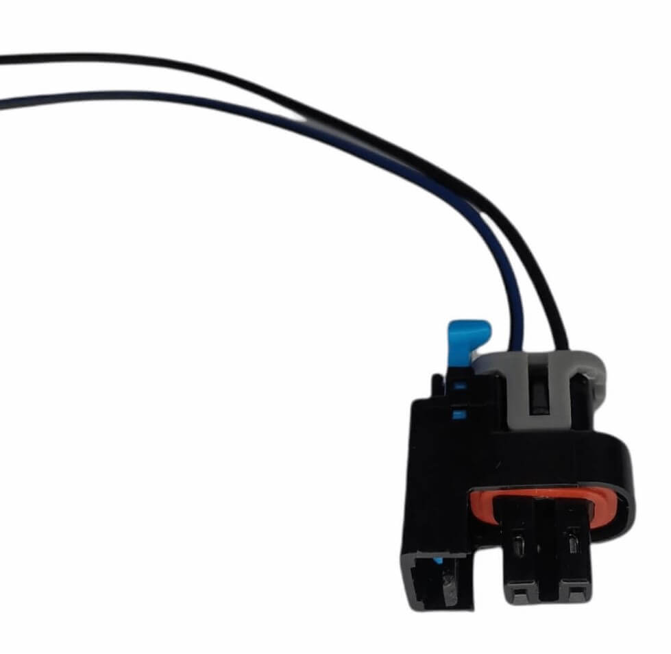 Kit of 4 connectors and injector plugs, GM, Chevrolet, Aveo, Optra, Delphi type