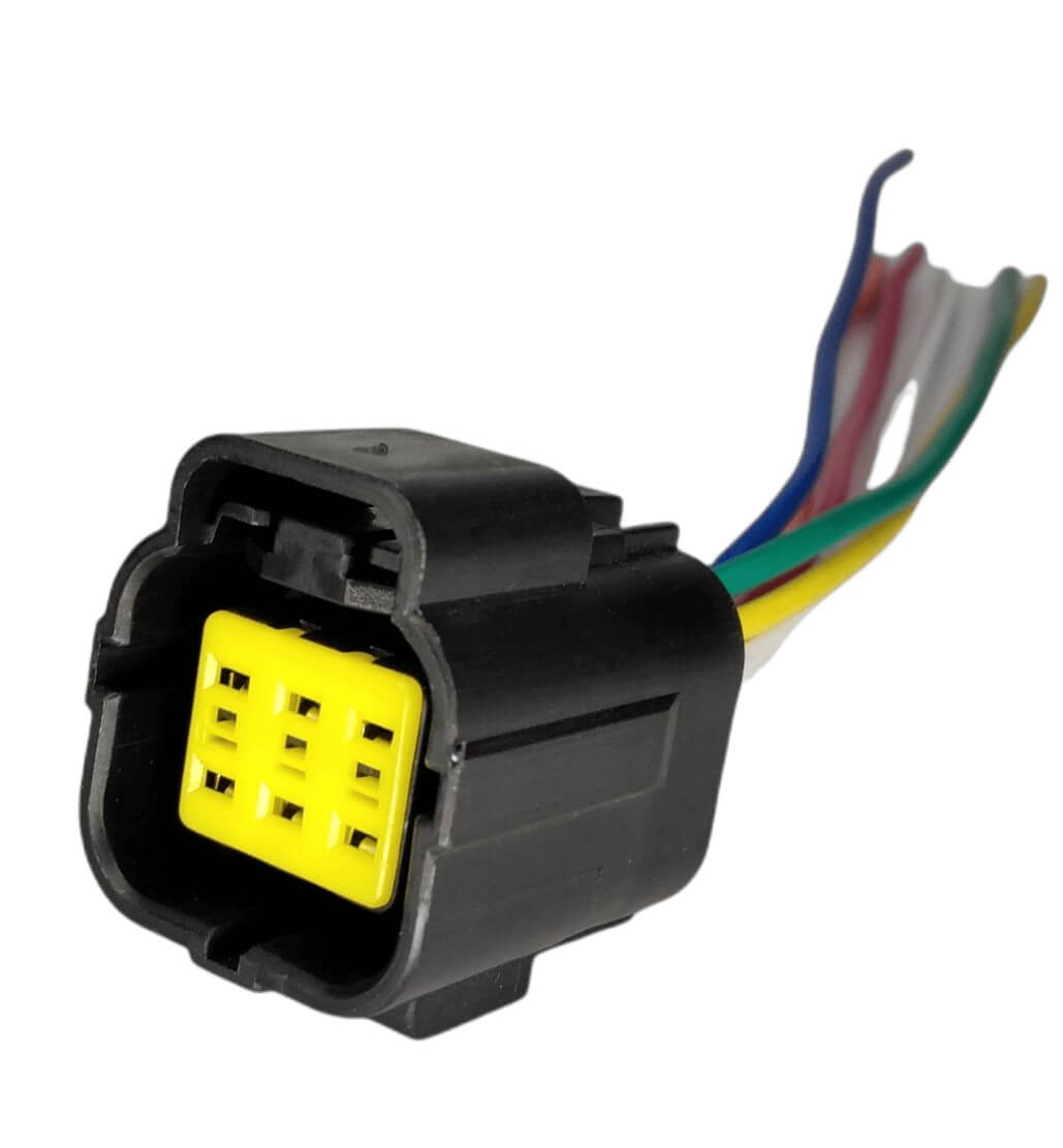 Air Conditioning Valve Plug Connector Palio IAC Valve Wagon, Grand Vitara, Dmax, Grand Nomade 6 Pins