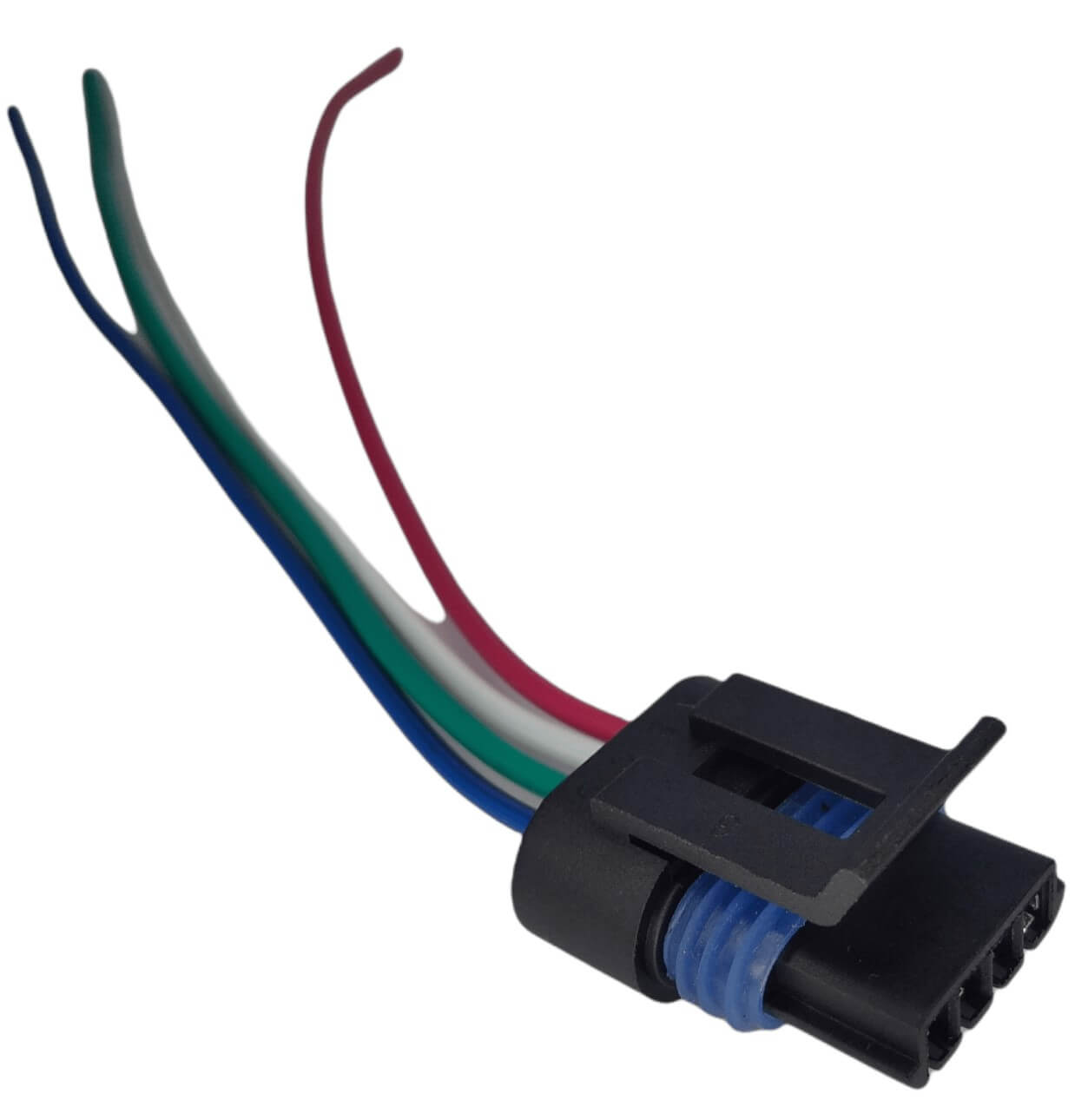 IAC Sensor Plug Connector, Valve, GM (Chevrolet) Corsa, Daewoo, Jeep, Opel, Fiat, Renault, Clio, Megane, Scenic. 4 Pin