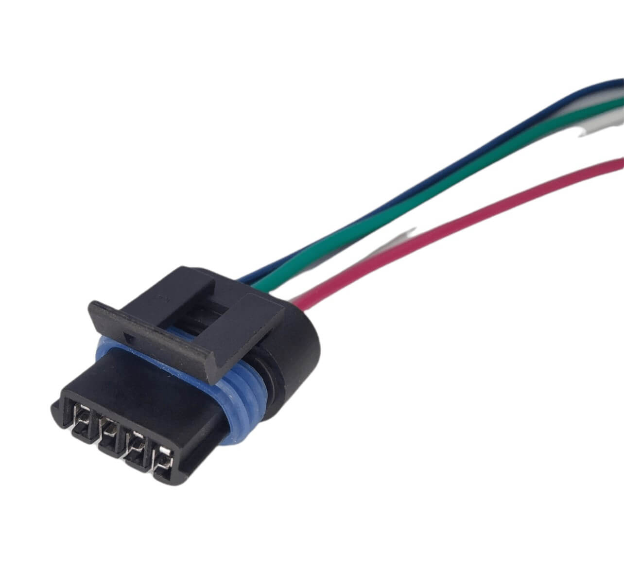 IAC Sensor Plug Connector, Valve, GM (Chevrolet) Corsa, Daewoo, Jeep, Opel, Fiat, Renault, Clio, Megane, Scenic. 4 Pin