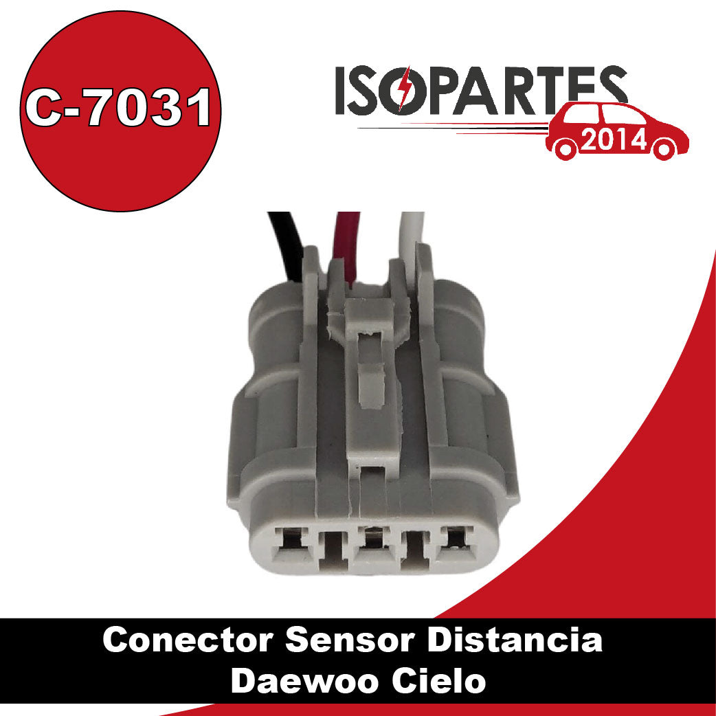 Hyundai Accent, Elantra, and Sky Distance Sensor Coil Plug Connector. 3 PINS
