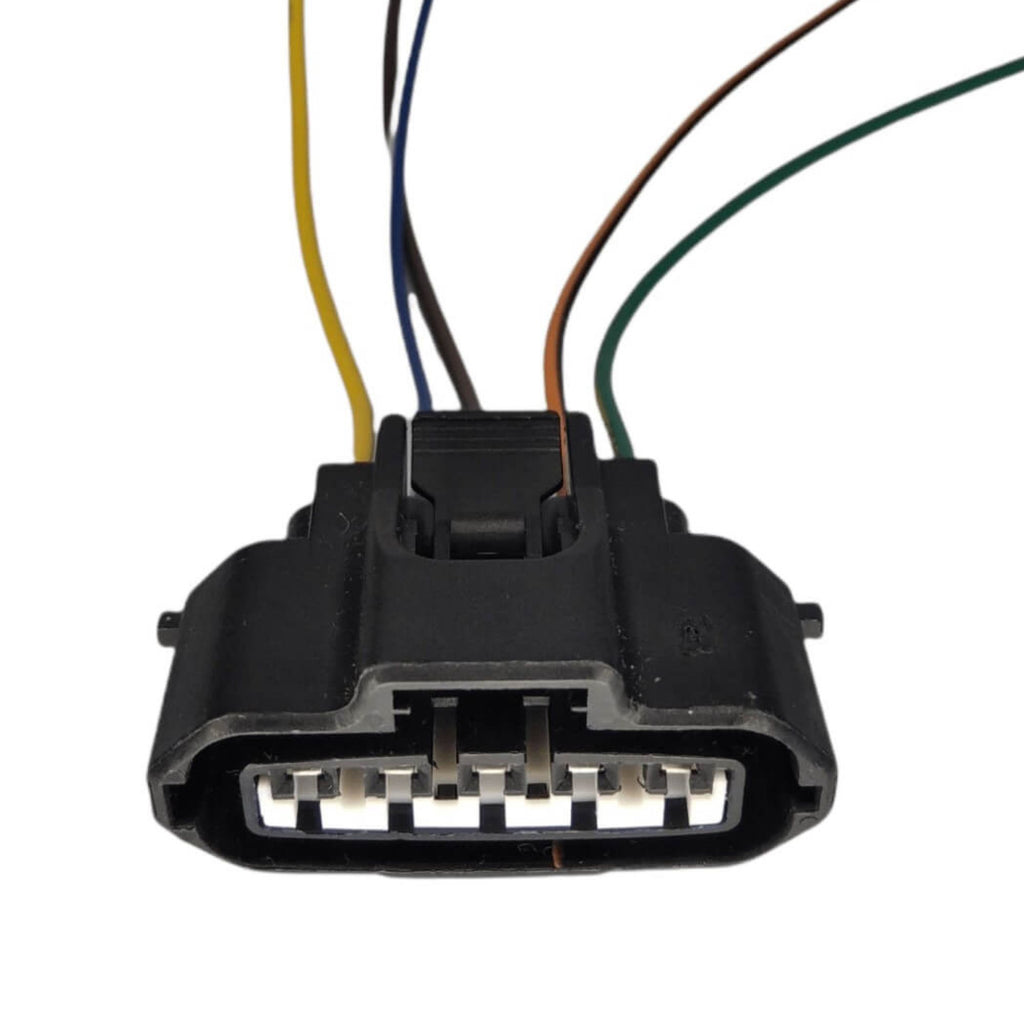 Conector Enchufe Distribuidor, Sensor Maf, Chevrolet, Mazda, Volvo, Toyota Corolla, Hilux, Mitsubishi, L200 y más Inyectado 5 pines.