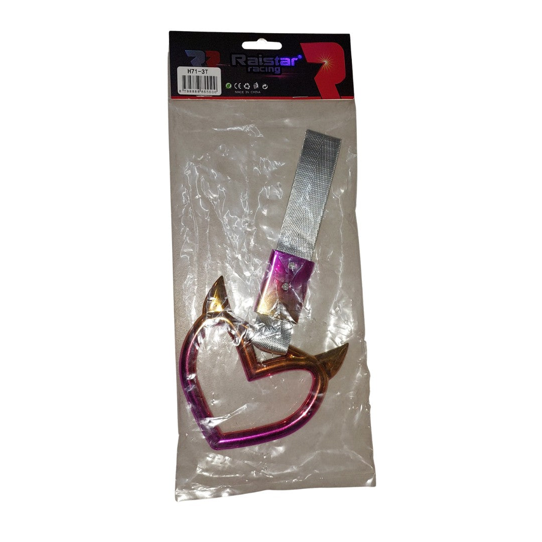 Correa de Remolque Raistar Racing Corazón Multicolor