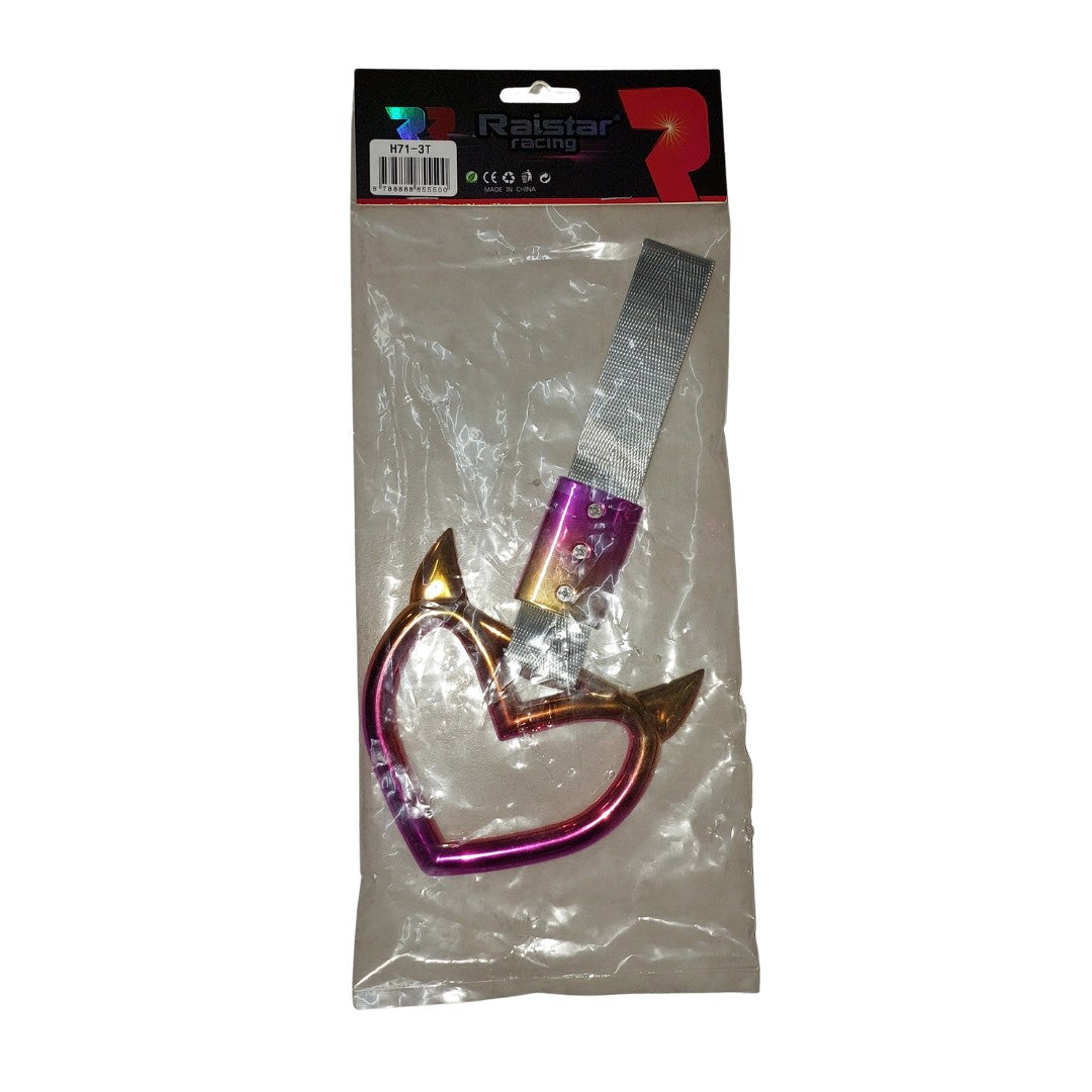 Correa de Remolque Raistar Racing Corazón Multicolor