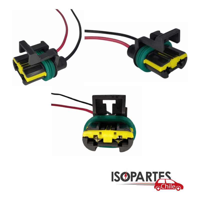 Electric Fan Plug Connector Gm Chevrolet Corsa, Fiat Palio, Ford Fiesta, Volkswagen Saveiro, Voyage