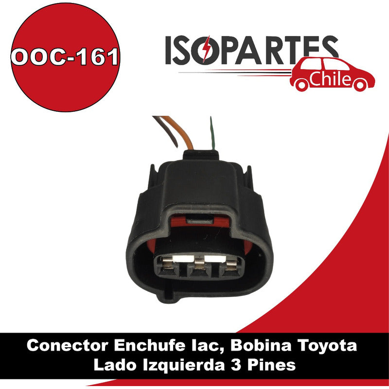 IAC Sensor Plug Connector, Coil Toyota, Suzuki, Subaru Left Side
