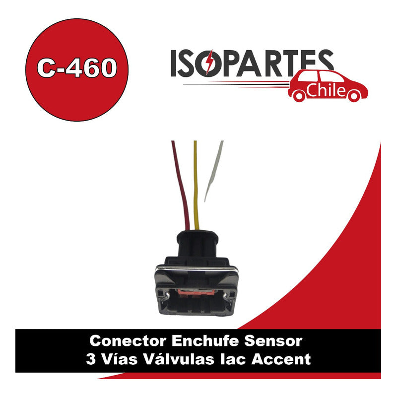 CKP, TPS, IAC, MAP and CAMSHAFT Plug Connector, Chevrolet Aveo, Spark, Sail, Hyundai, Accent, Tucson, Ssangyong, BMW