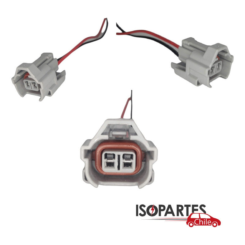 Injector Plug Connector Temperature Valve Neon, Jeep, Mitsubishi, Toyota, Suzuki, Vitara, Kia, Hyundai Elantra, Atos, Subaru, Mazda, Nissan, Chevrolet, Luv Dmax, Samsung Sm3