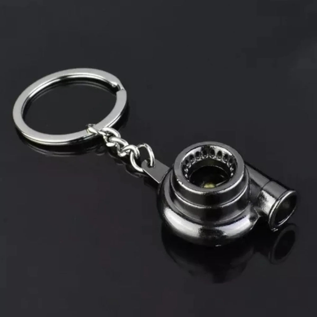 Turbo Tuning Pisteros Competition Metallic Auto Keychain
