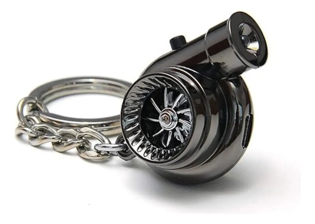 Turbo Tuning Pisteros Competition Metallic Auto Keychain