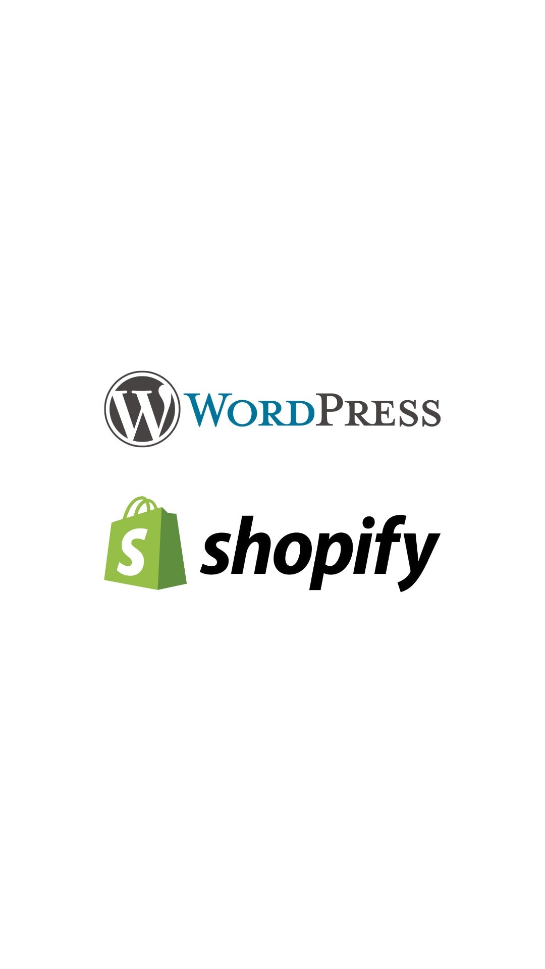 Sitios web hechos a medida en WordPress y Tiendas en línea con Shopify