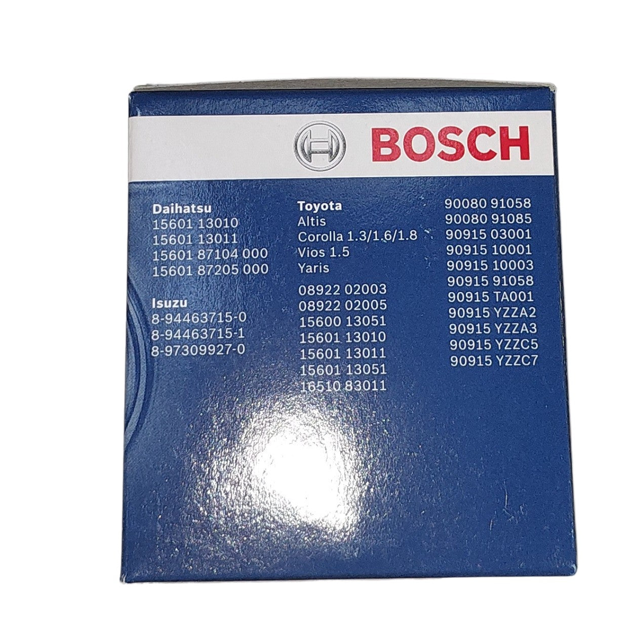 Filtro Aceite W68/80 Bosch