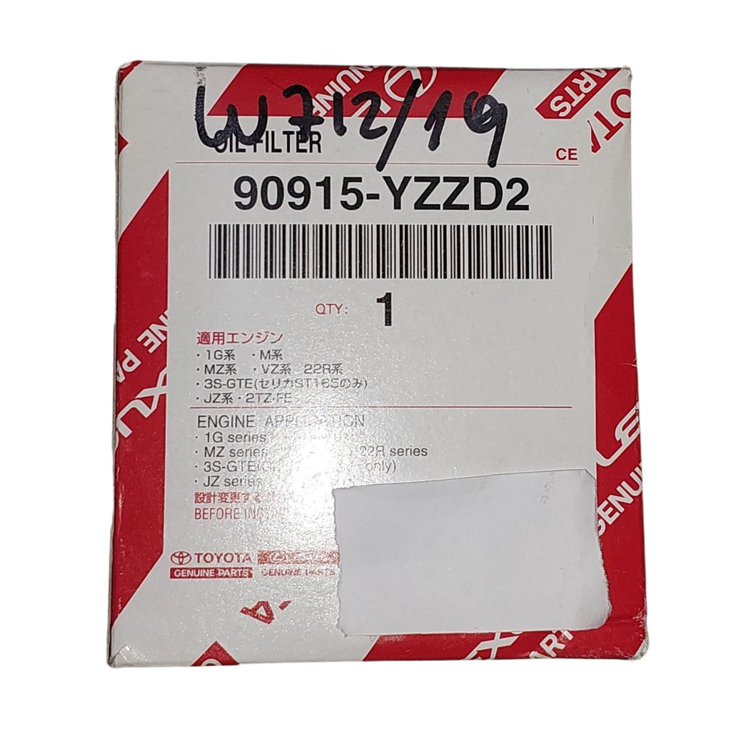 Filtro de Aceite W712/19 Toyota