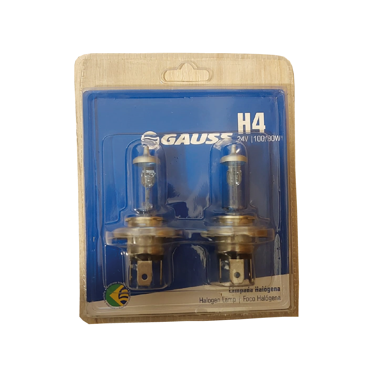 H4 Halogen Bulb Kit 24v 100/90w Super White