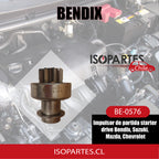 Impulsor De Partida, Starter Drive, Bendix Suzuki Swift 1.3, Forza, Mazda Artis 1.6, Chevrolet Sprint 1.6 1994 - Isopartes