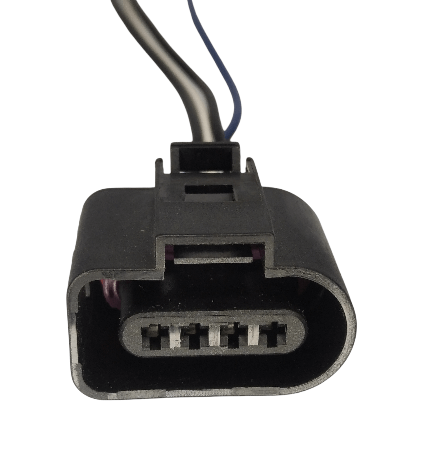 Kit 4 Conectores Enchufes Bobinas, Sensor de Oxigeno Volkswagen, Audi, Fox, SpaceFox, CrossFox, Bora, Polo, Amarok 4 Pines. - Isopartes