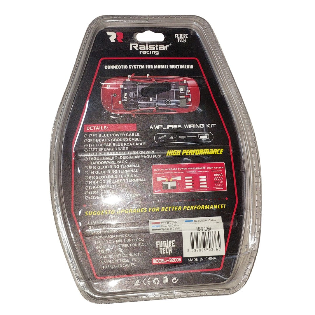 Kit de Cableado amplificador de Sonido Raistar Racing