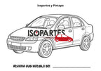 Libro para Colorear Autos Icónicos Latinoamérica 2000-2010 (40 Ilustraciones) 23.5cm x 16.5cm