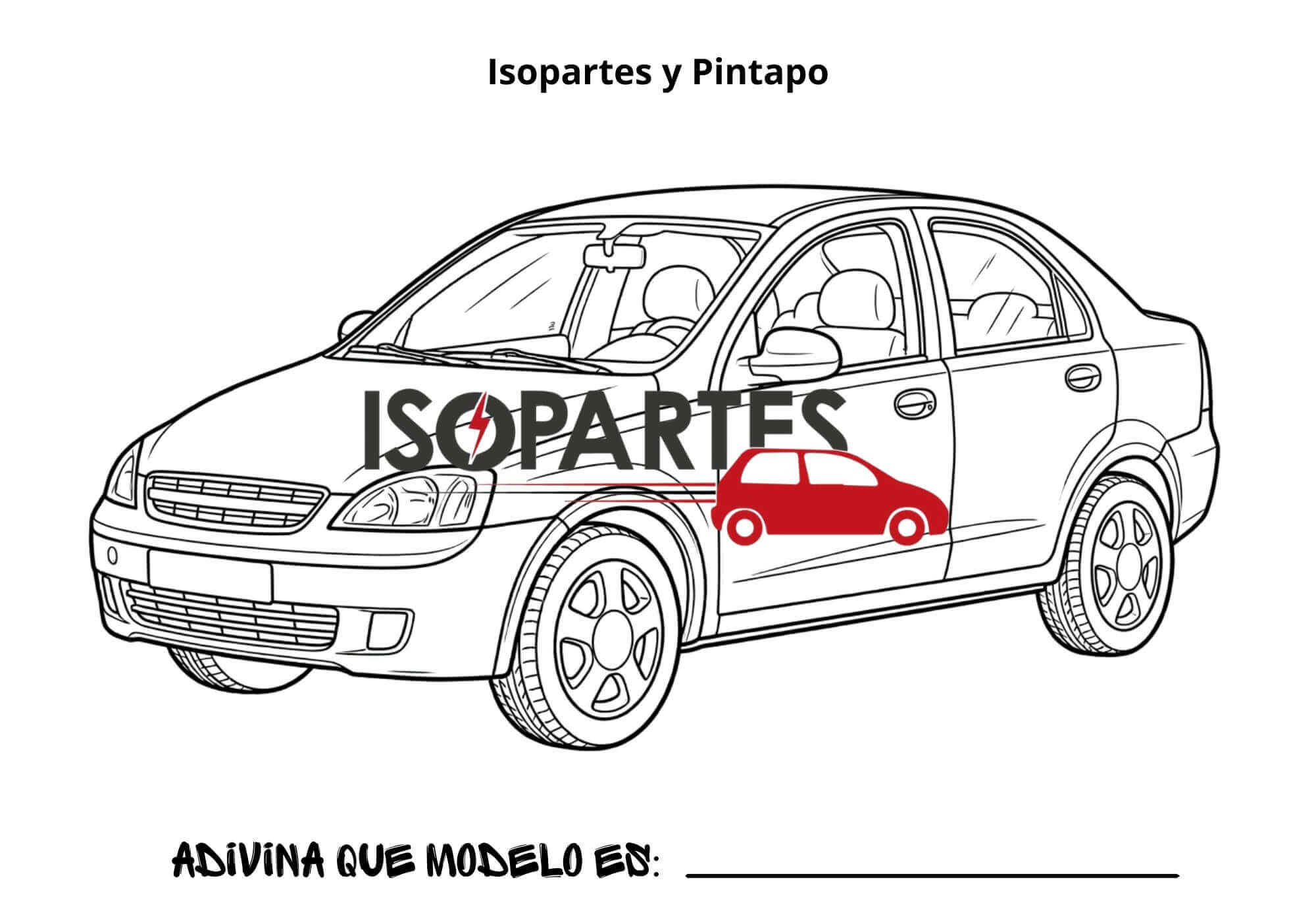 Libro para Colorear Autos Icónicos Latinoamérica 2000-2010 (40 Ilustraciones) 23.5cm x 16.5cm