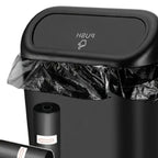 Mini cubo de basura para autos tapa a prueba de fugas, Organiza y almacena - Isopartes