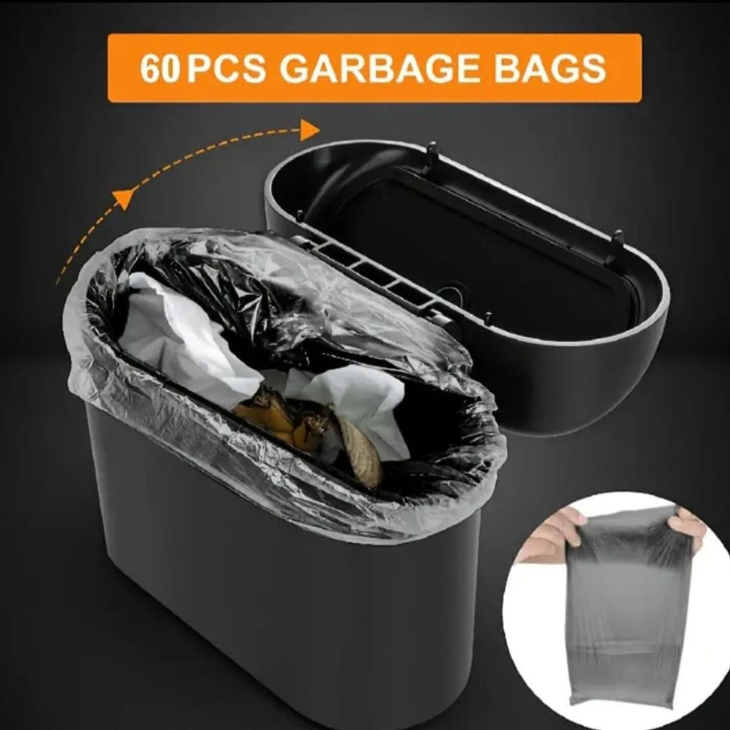 Mini cubo de basura para autos tapa a prueba de fugas, Organiza y almacena  - Isopartes