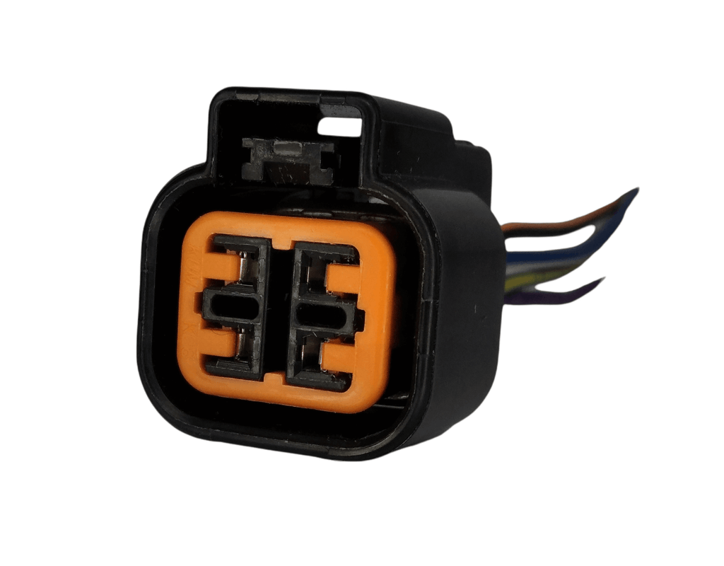 Conector Enchufe Sensor Oxigeno Hyundai, Chevrolet, Kia, Sail 4 Pines, Hembra. (A)