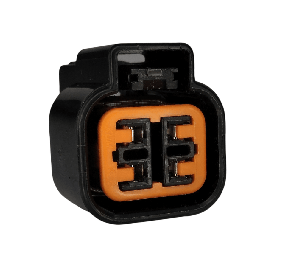 Conector Enchufe Sensor Oxigeno Hyundai, Chevrolet, Kia, Sail 4 Pines, Hembra. (A)
