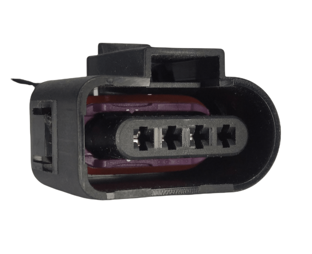Kit 4 Coil Plug Connectors, Oxygen Sensor Volkswagen, Audi, Fox, SpaceFox, CrossFox, Bora, Polo, Amarok 4 Pins.