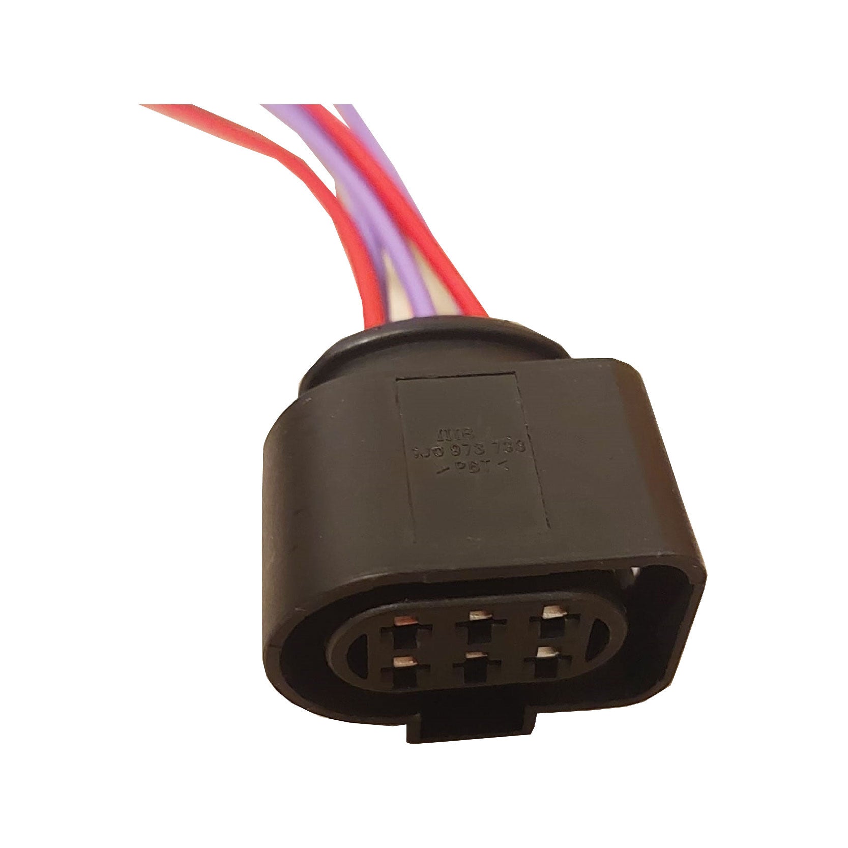 Volkswagen Gol Oxygen Sensor Plug Connector 6 Pins (Large)