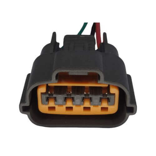 Conector Enchufe Bobina, Distribuidor Mitsubishi, Mazda, Alternador Lancer 4 Pines.
