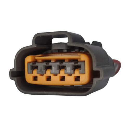 Conector Enchufe Bobina, Distribuidor Mitsubishi, Mazda, Alternador Lancer 4 Pines.