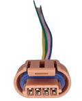 Conector Enchufe Bobina Encendido Lisa de Chevrolet, Corsa