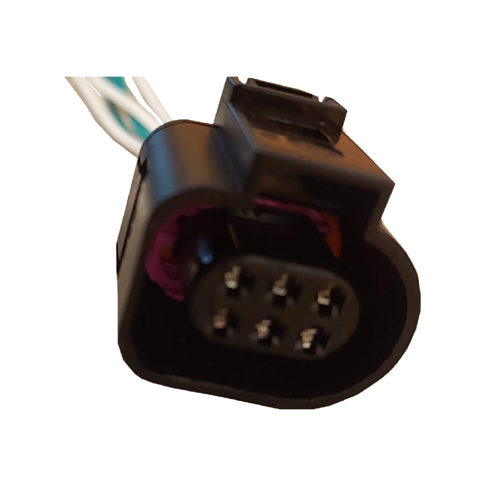 Conector Enchufe Cuerpo de Aceleración Volkswagen, Renault, Fiat Fire, Sensor Oxigeno Volkswagen Audi Pequeño 6 Pines.
