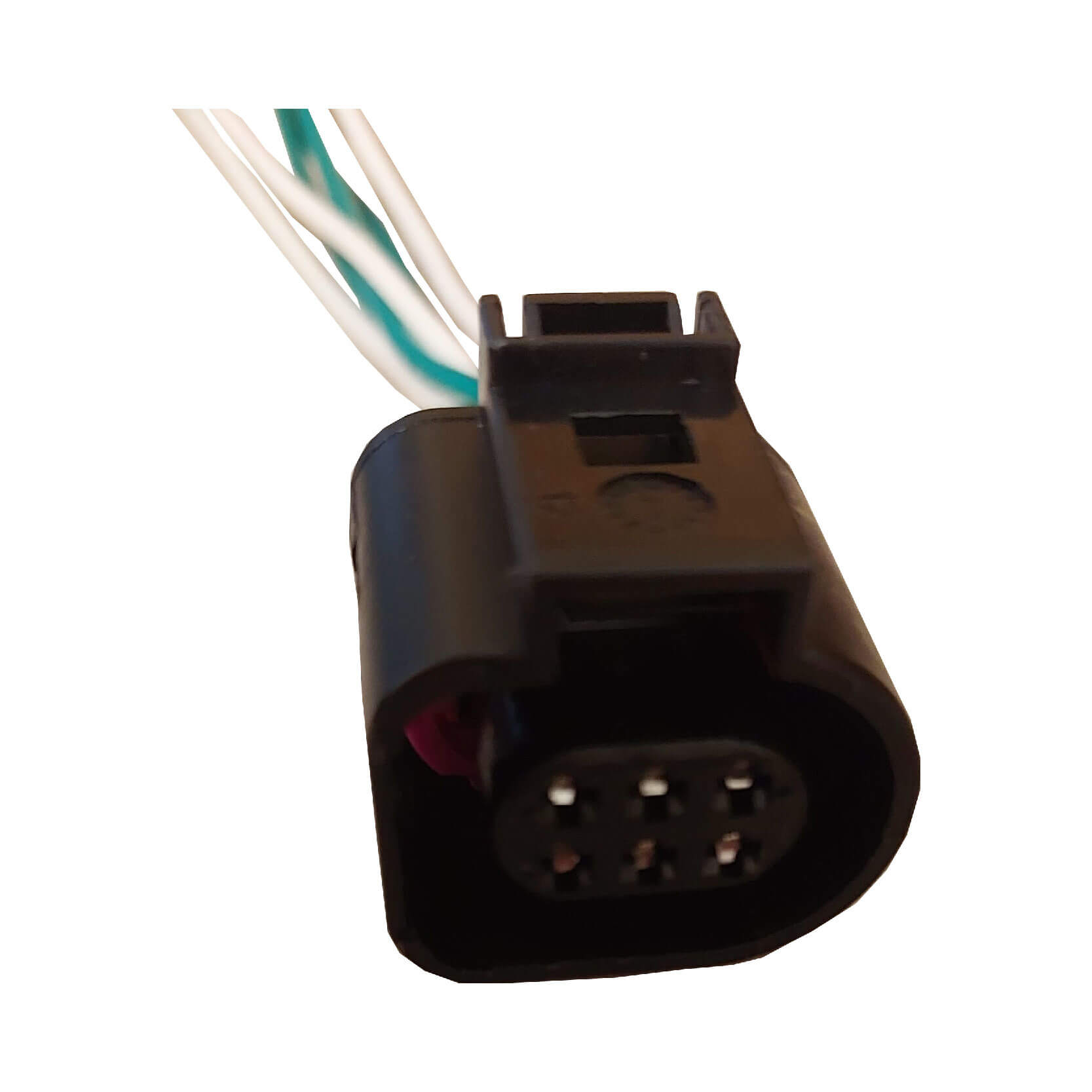 Conector Enchufe Cuerpo de Aceleración Volkswagen, Renault, Fiat Fire, Sensor Oxigeno Volkswagen Audi Pequeño 6 Pines.