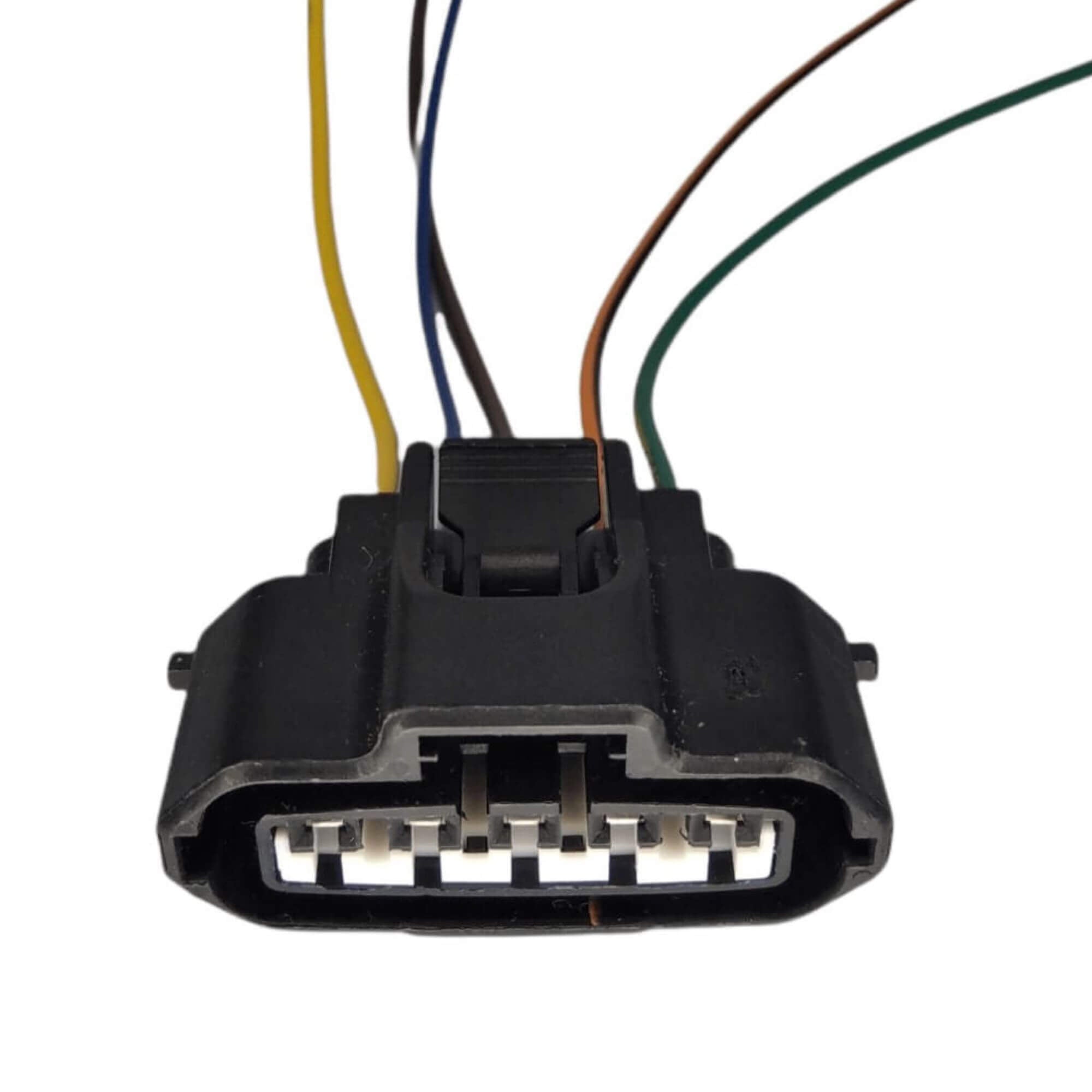 Conector Enchufe Distribuidor, Sensor Maf, Chevrolet, Mazda, Volvo, Toyota Corolla, Hilux, Mitsubishi, L200 y más Inyectado 5 pines.