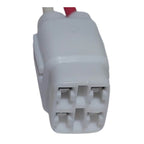 Conector Enchufe Hembra Modulo Tapa Gasolina (Bencina) Chevrolet, Suzuki, Gran Vitara. 2rieles