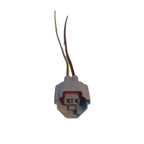 Conector Enchufe Inyector Chevrolet, Gran Vitara, LUV Dmax, (Guias Abajo)