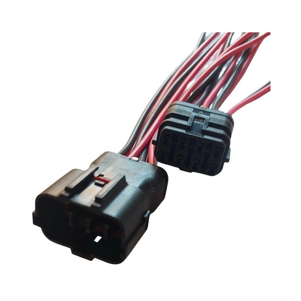 Conector Enchufe Ramal, Inyectores, Chevrolet, Spark 8 Pines (Macho y Hembra)