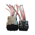 Conector Enchufe Ramal, Inyectores, Chevrolet, Spark 8 Pines (Macho y Hembra)